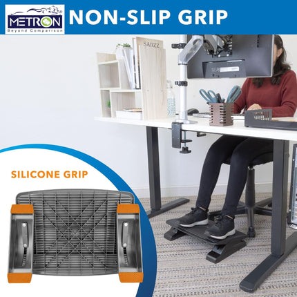 foot rest for home office desk setup in india helps improve comfort and reduce leg fatigue while working