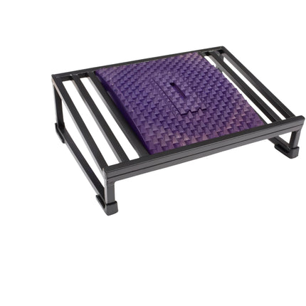Foot rest for office chair helps support legs and reduce discomfort during long sitting at desk