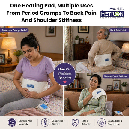 heating pad for period cramps back pain shoulder pain natural relief at home metron