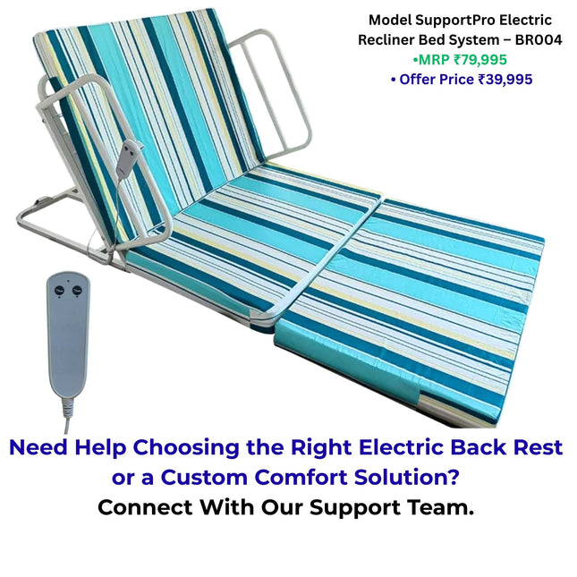 hospital bed alternative for home care patients electric recliner bed system India Metron