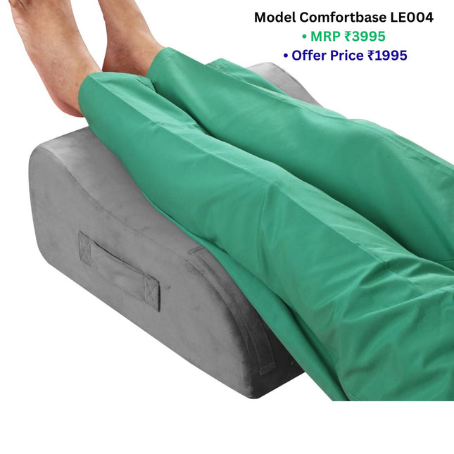 how to reduce leg swelling at home using elevation pillow for better comfort