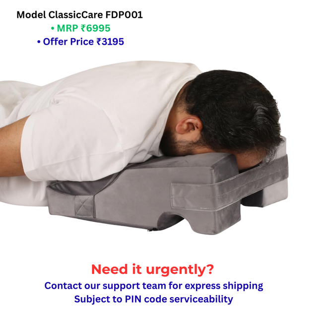 Face Down Pillow for Eye Surgery | Prone Pillow – Metron ClassicCare FDP001