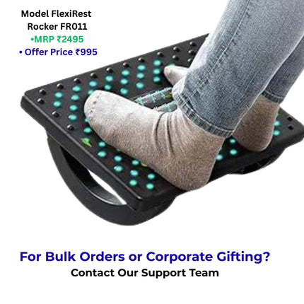 metron foot rest for office chair in india for long sitting comfort and daily office use