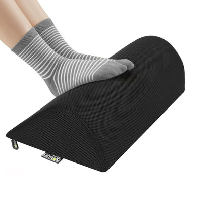 Metron foot rest for office chair used under desk for better sitting comfort