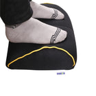 soft foot rest under desk for long sitting comfort and leg relaxation 