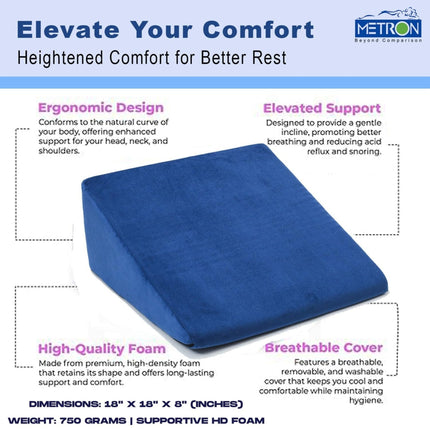 wedge pillow size suitable for single bed double bed sofa and floor use for everyday comfort at home