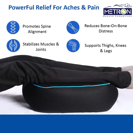 microbead foot rest cushion that adapts to feet shape and reduces pressure points for better comfort