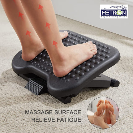 under desk foot rest for office use helps relieve leg pain and improve blood circulation during long sitting hours