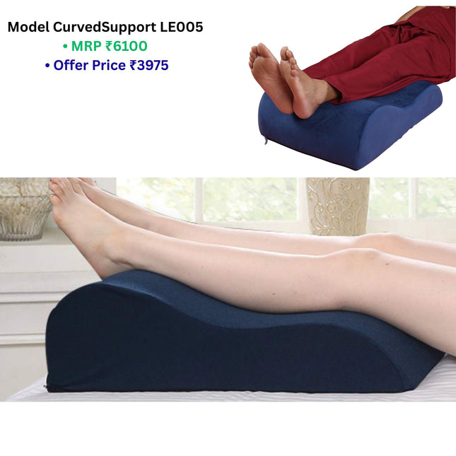 how to reduce leg swelling at home using elevation pillow for better comfort