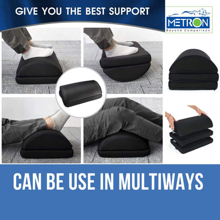 Which foot rest is best for long sitting in office or home to reduce fatigue and improve posture