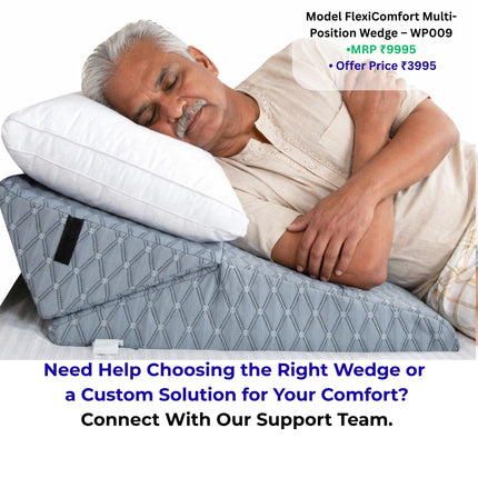 Which wedge pillow is best for acid reflux and back support, adjustable incline pillow for comfortable sleeping and posture support – Metron